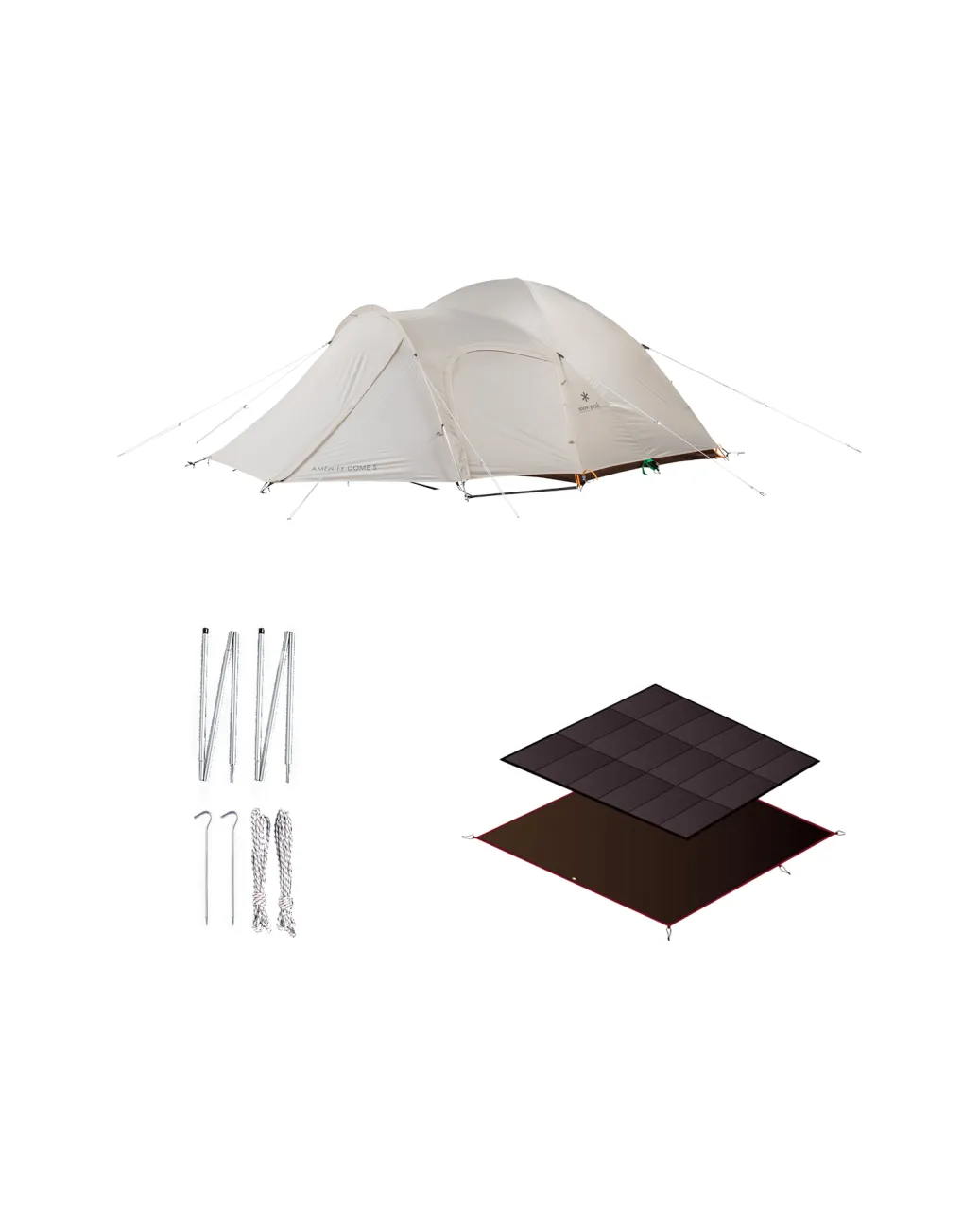 Amenity Dome Small Ivory Tent Set
