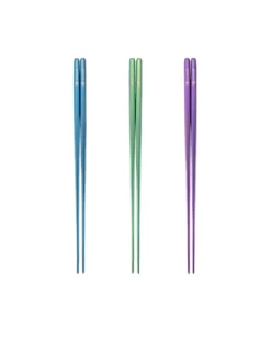 Anodized Titanium Chopsticks
