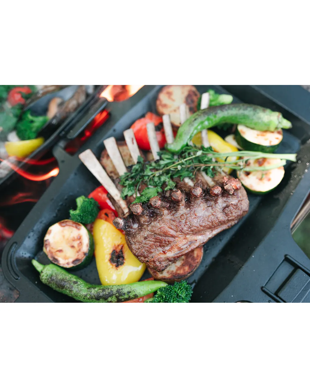 Cast Iron Sandwich Skillet