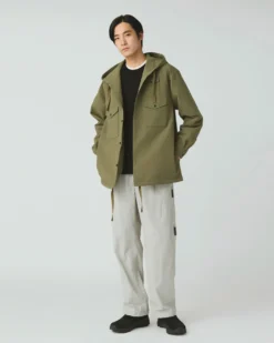 Easy Cloth Hooded Shirt