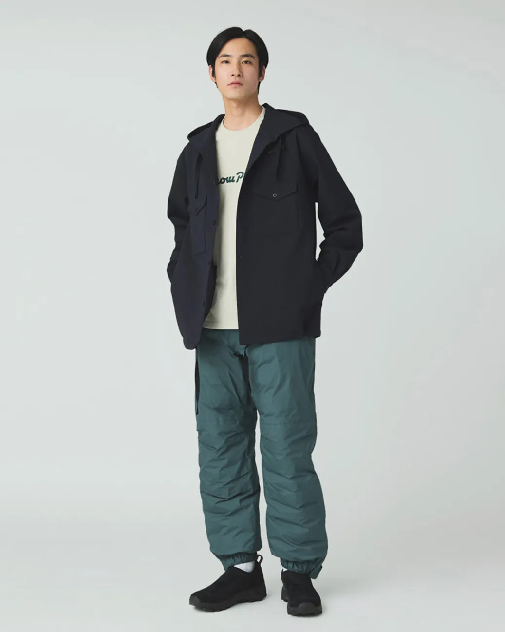 Easy Cloth Hooded Shirt