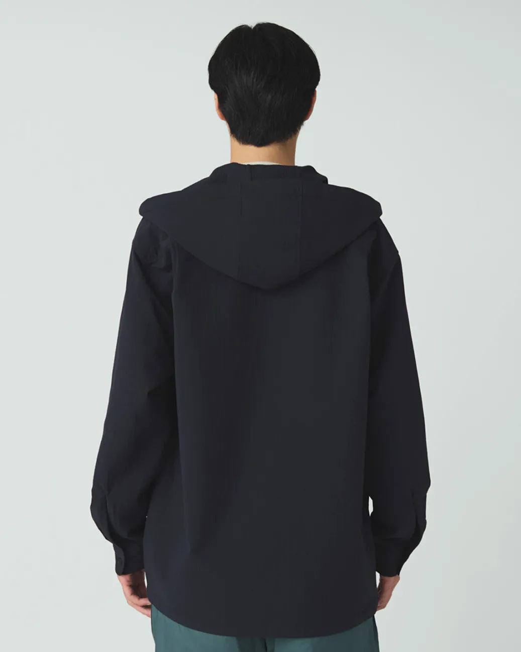 Easy Cloth Hooded Shirt