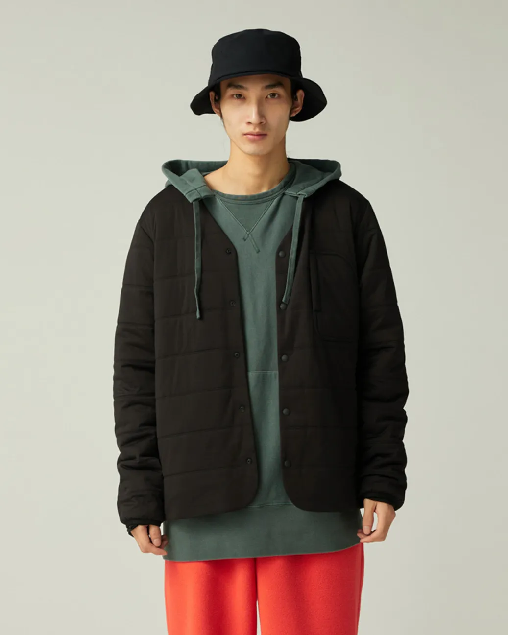 Flexible Insulated Cardigan
