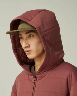 Flexible Insulated Zip Up Hoodie