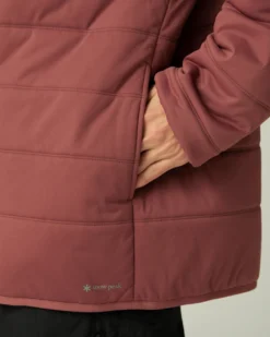 Flexible Insulated Zip Up Hoodie