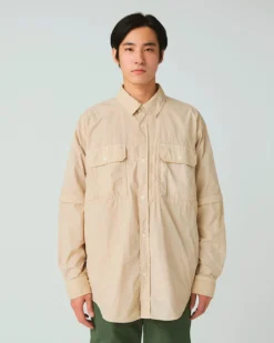 Garment Dyed Convertible Shirt