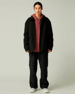 Hybrid Wool Coach Jacket