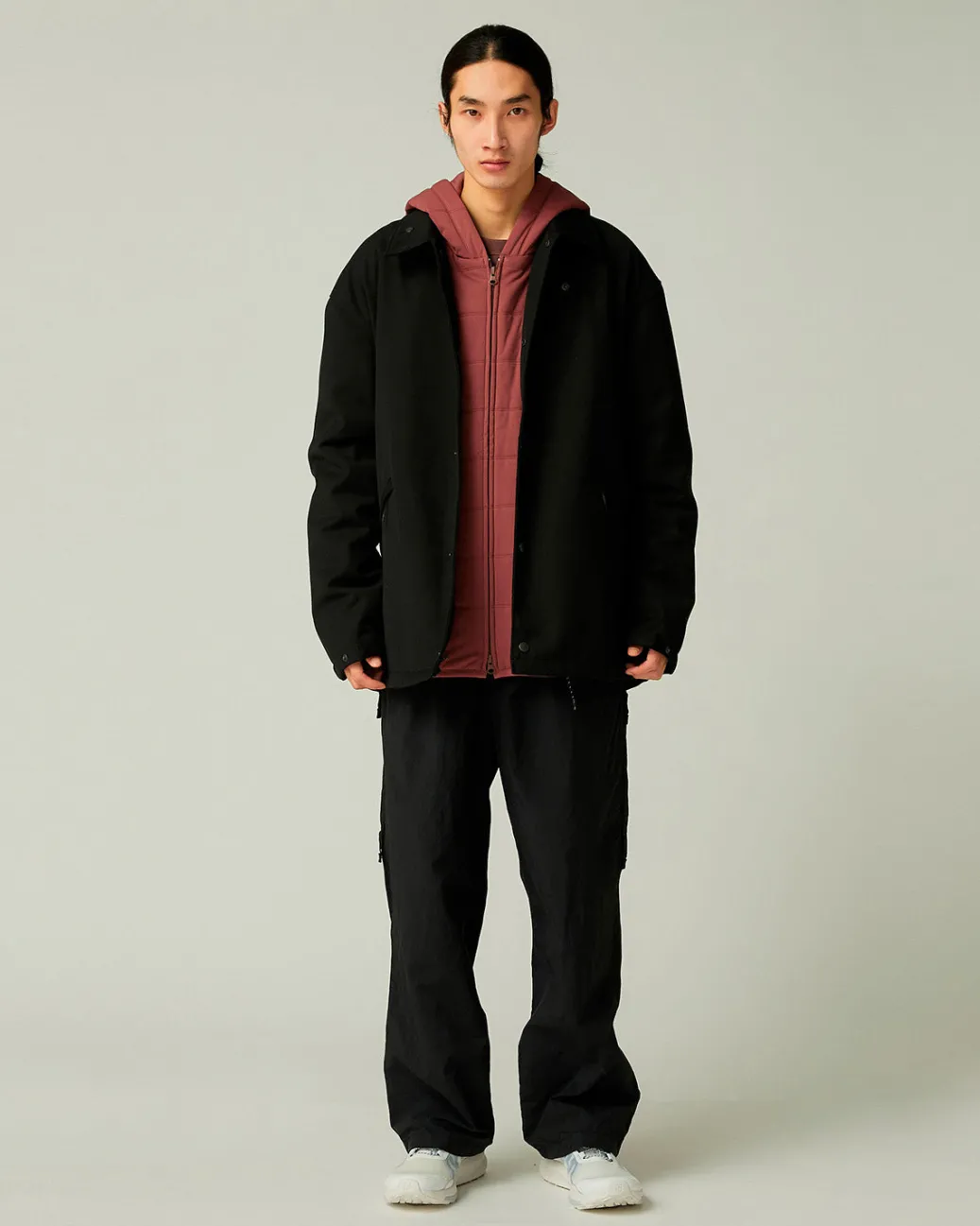 Hybrid Wool Coach Jacket