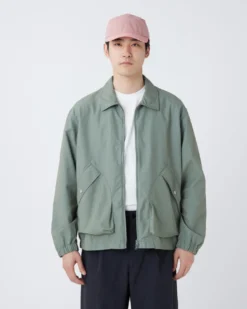 Light Dobby Cloth Harrington Jacket