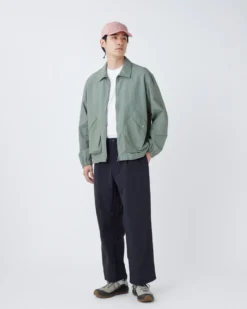Light Dobby Cloth Harrington Jacket