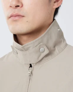 Light Dobby Cloth Harrington Jacket