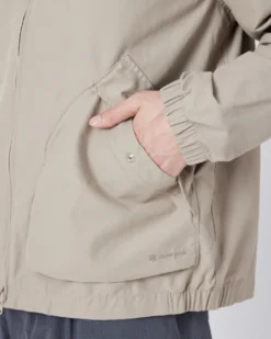 Light Dobby Cloth Harrington Jacket