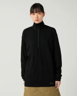 Merino Wool Half Zip Pullover
