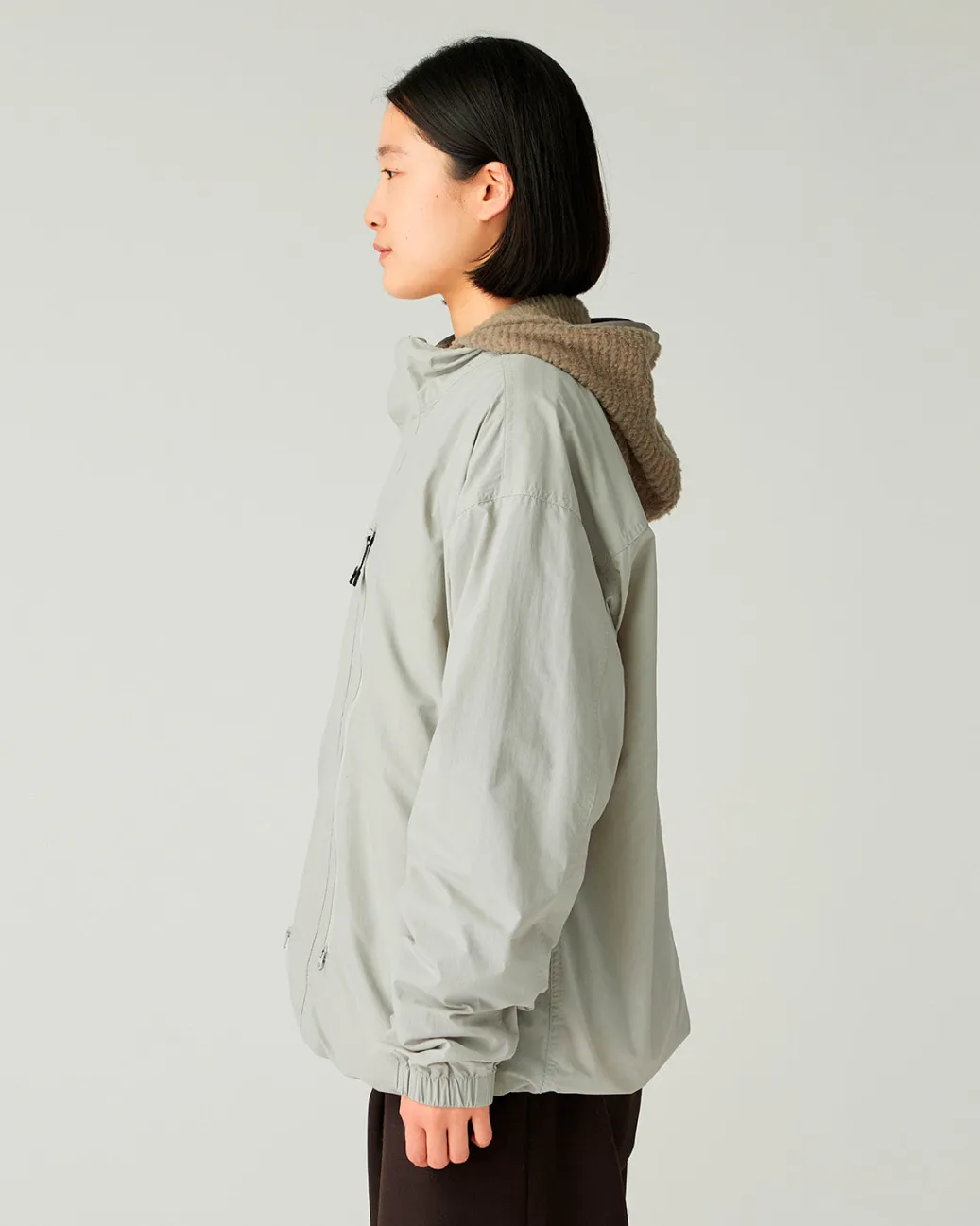 Nylon Tussah Utility Storage Jacket