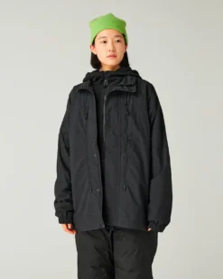Nylon Tussah Utility Storage Jacket