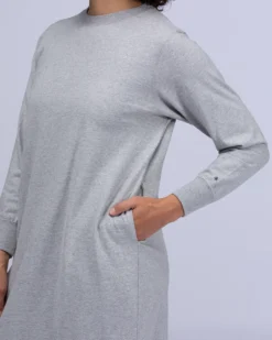Recycled Cotton Long Sleeve Dress