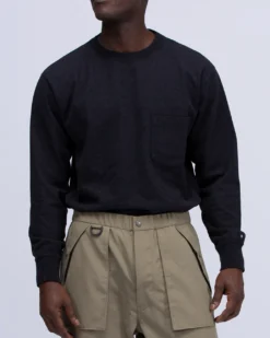 Recycled Cotton Long Sleeve T-Shirt