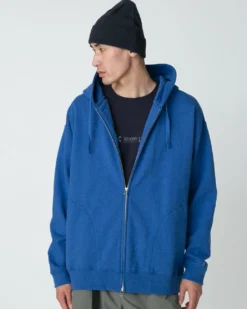 Recycled Cotton Zip-Up Hoodie