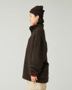 Recycled Wool Boa Pullover
