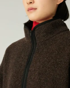 Recycled Wool Boa Pullover