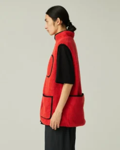 Recycled Wool Boa Vest