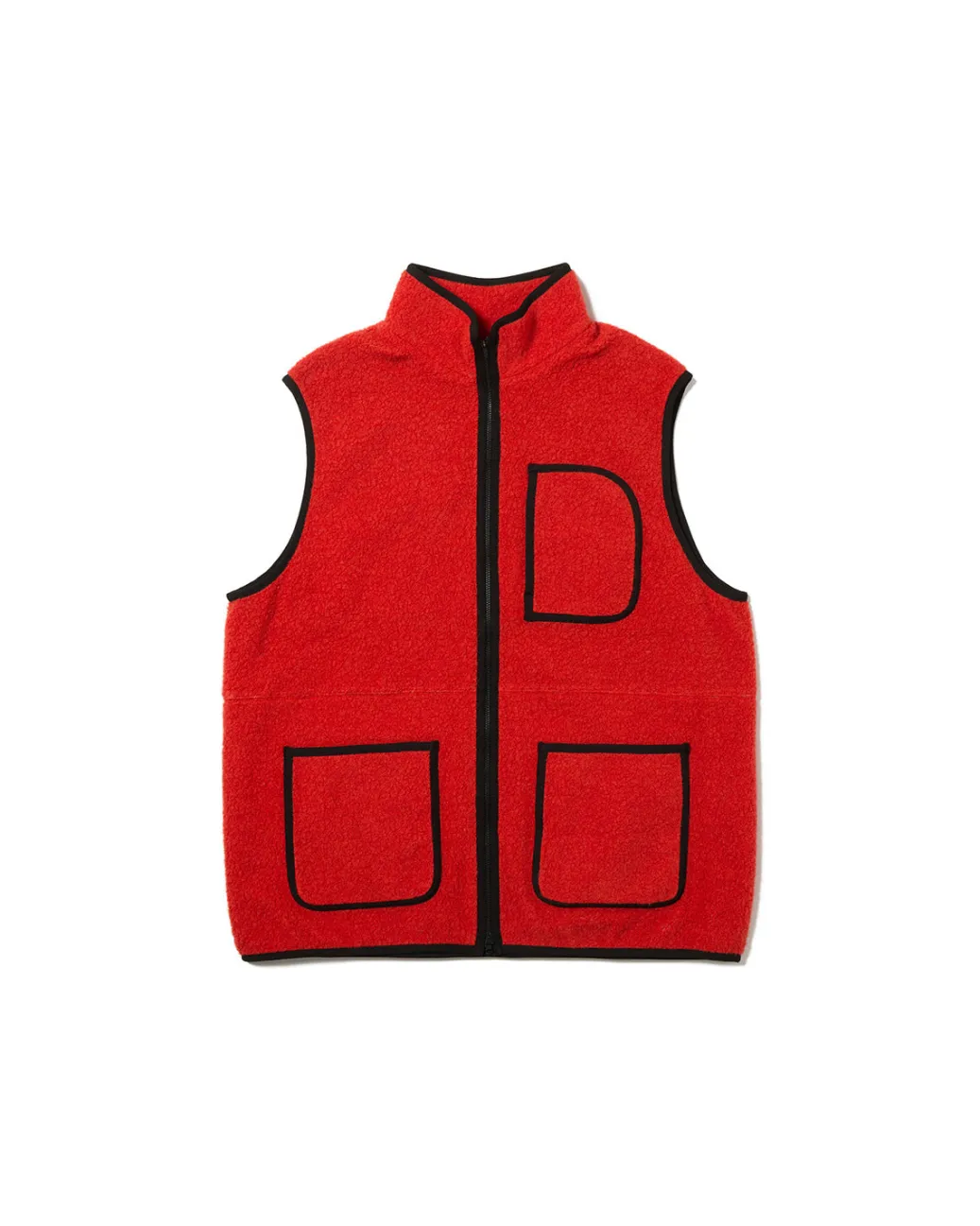 Recycled Wool Boa Vest