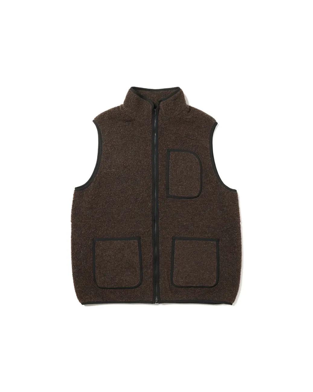 Recycled Wool Boa Vest