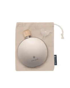 Round Titanium Flask in 150 mL