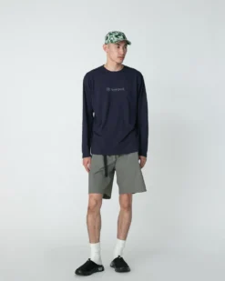 Soft Cotton Logo Long Sleeve T-Shirt