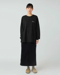Soft Cotton Relaxed Logo L/S T-Shirt