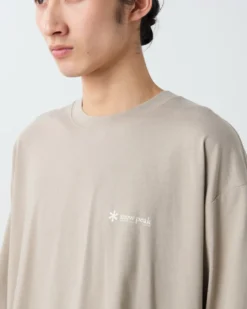 Soft Cotton Relaxed Logo L/S T-Shirt