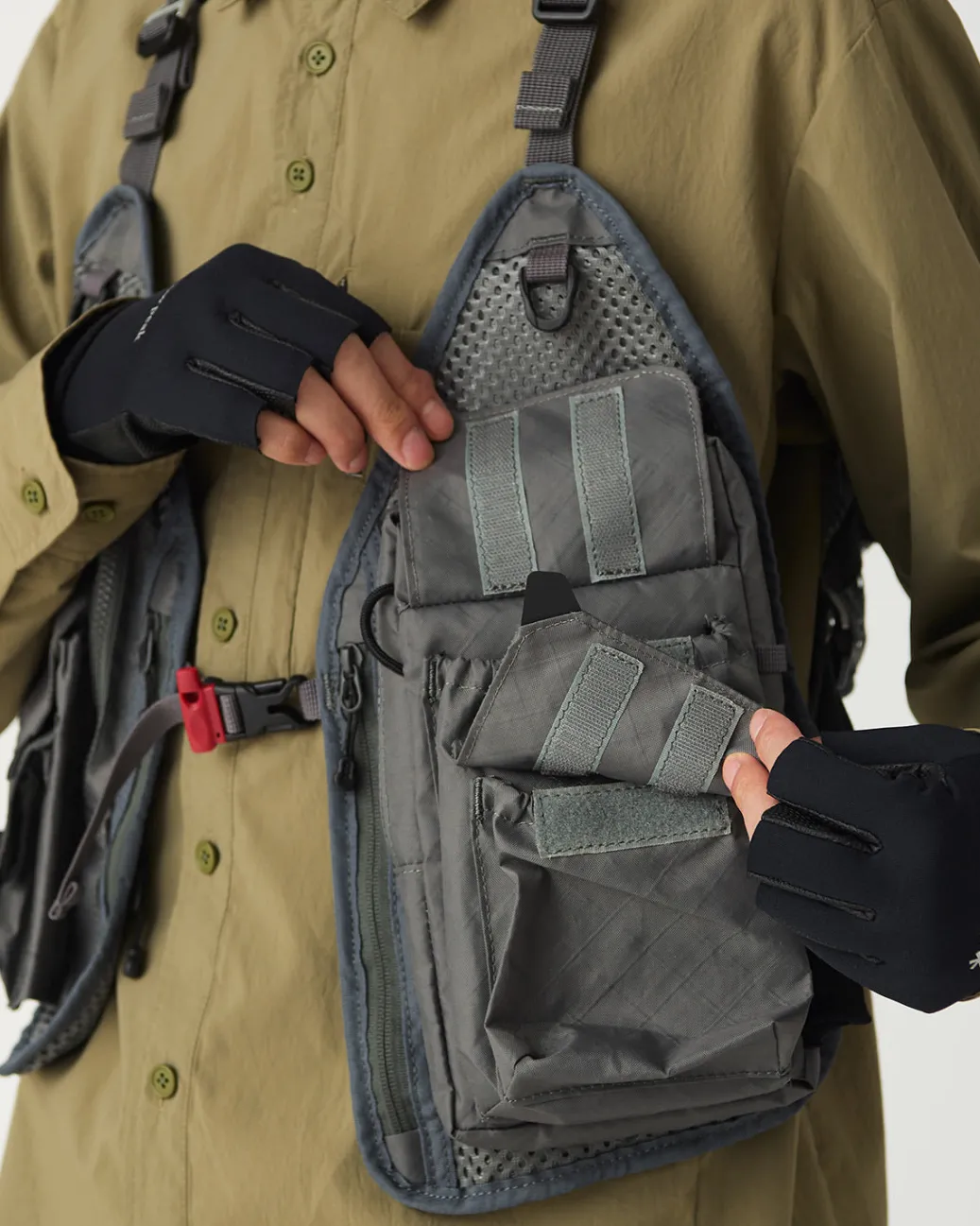 SP FF Joint System Vertical Strap Mesh Vest