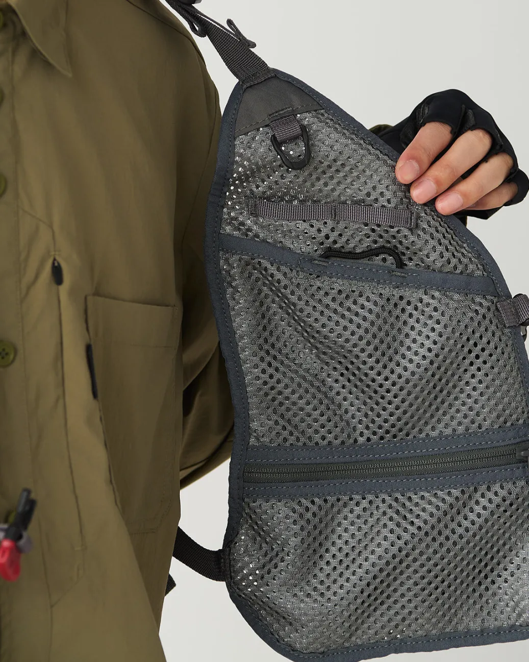 SP FF Joint System Vertical Strap Mesh Vest