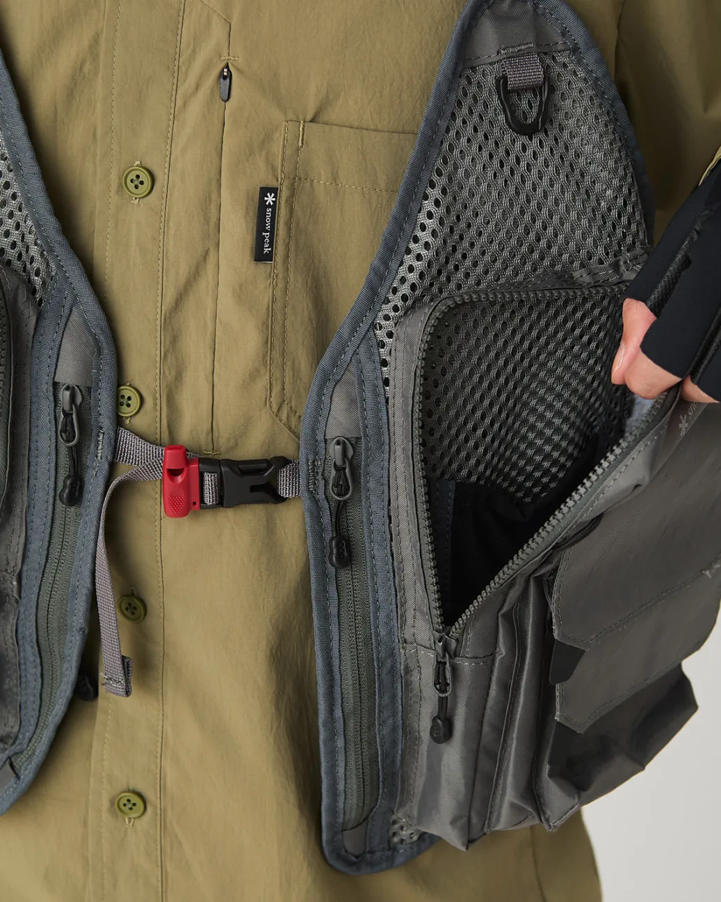 SP FF Joint System Vertical Strap Mesh Vest