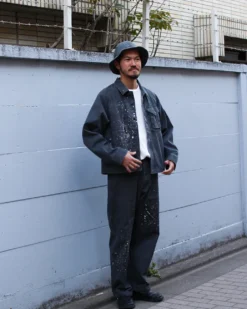 Sulfur Dyed Fade Painted Coverall