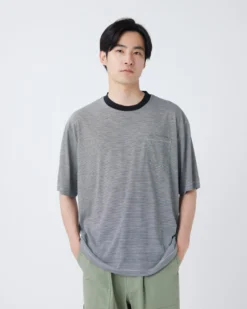 Summer Wool Stripe T-Shirt