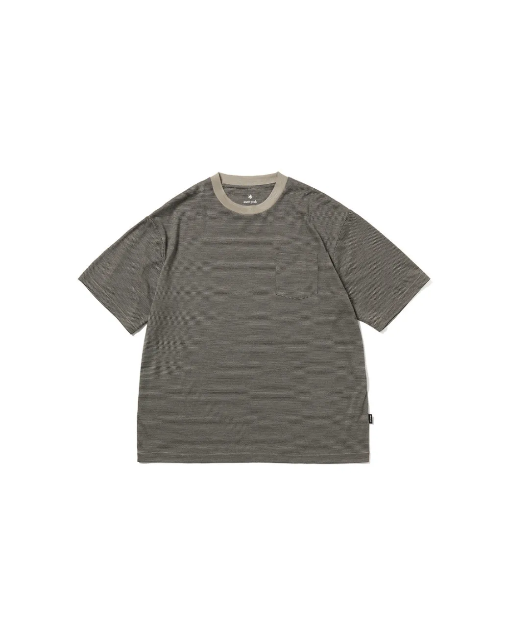 Summer Wool Stripe T-Shirt