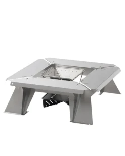 Takibi Garden Table & Grill Set