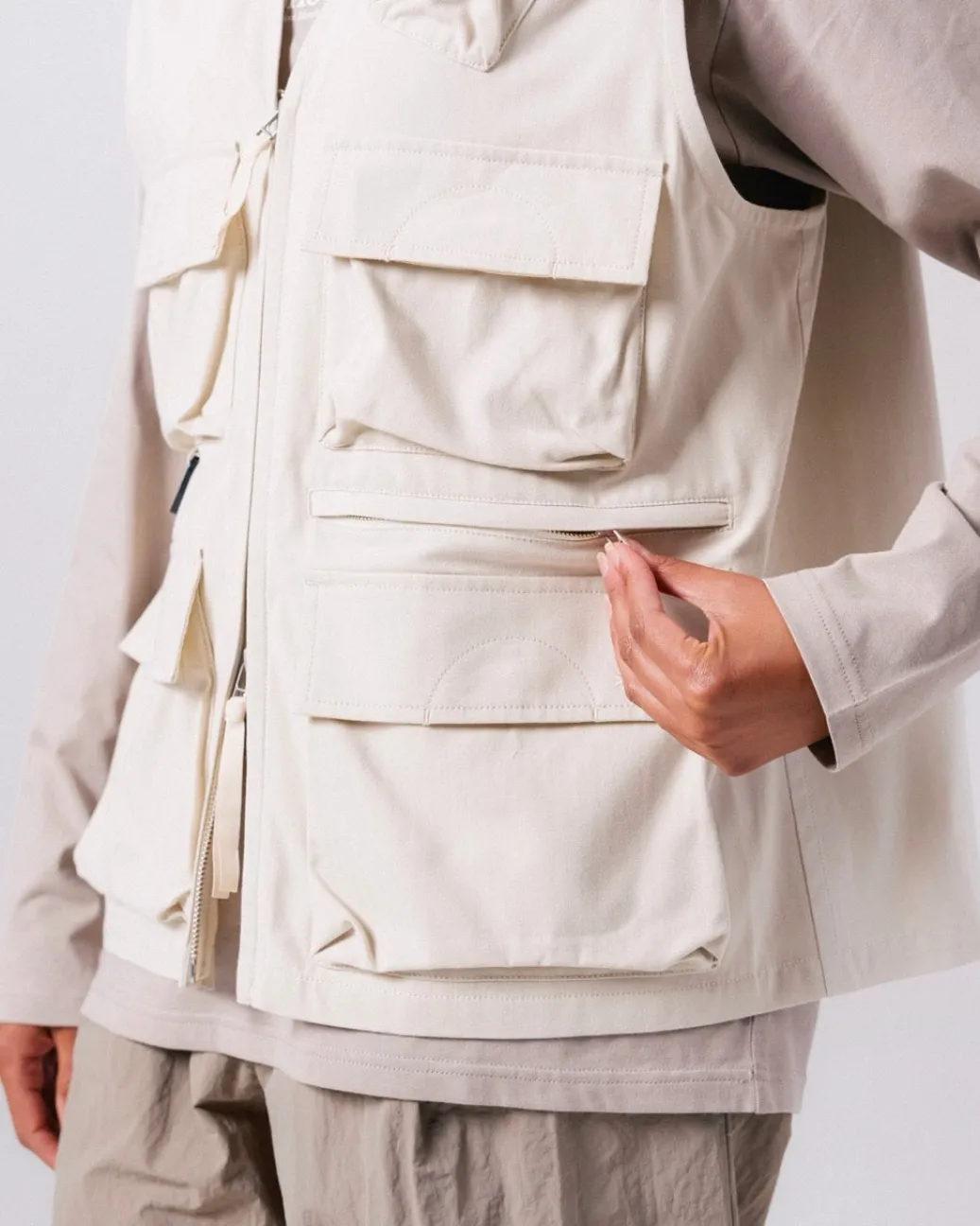 TAKIBI Herringbone Vest