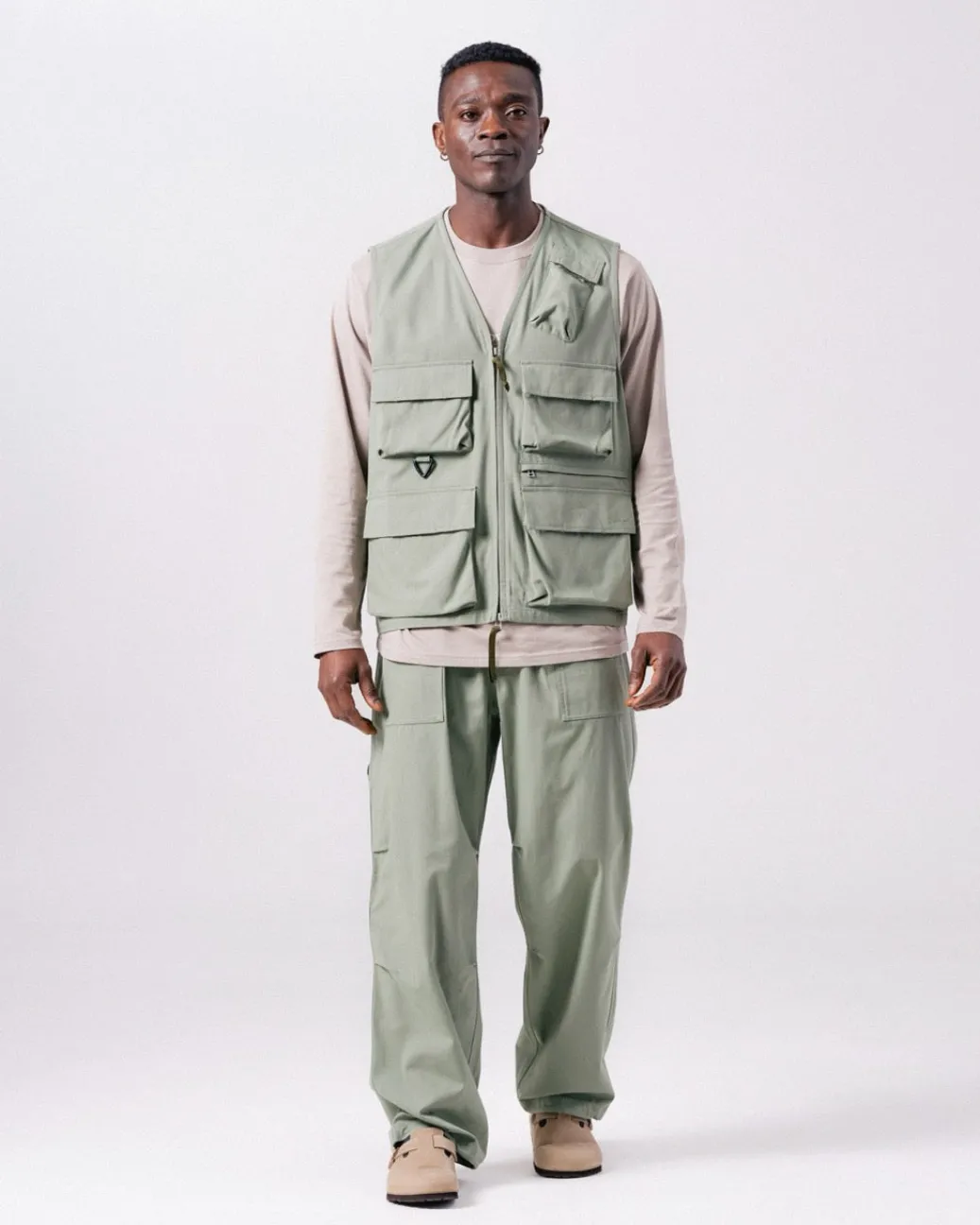 TAKIBI Herringbone Vest