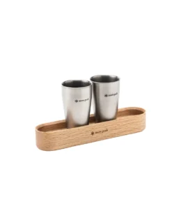 Titanium Shot Glass Duo