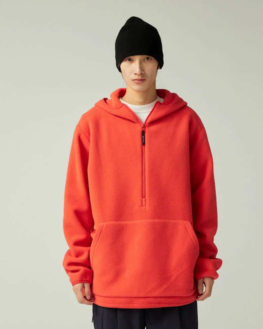 Water-Repellent Fleece Hoodie