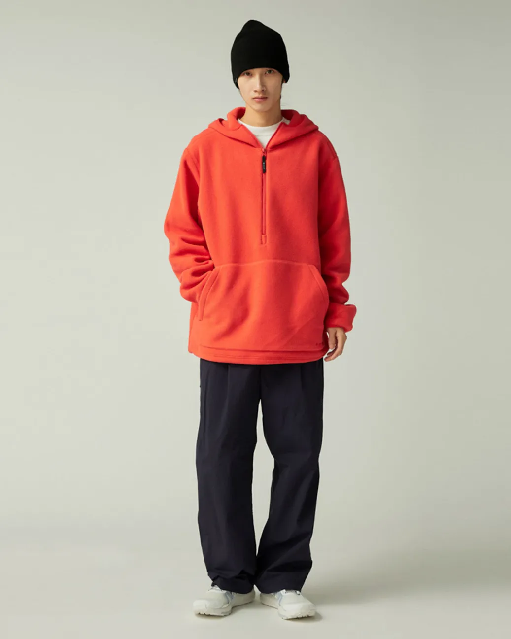 Water-Repellent Fleece Hoodie