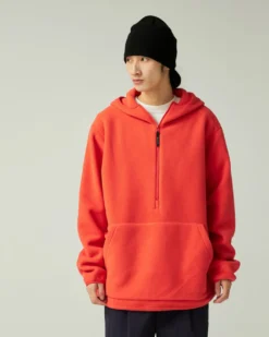 Water-Repellent Fleece Hoodie