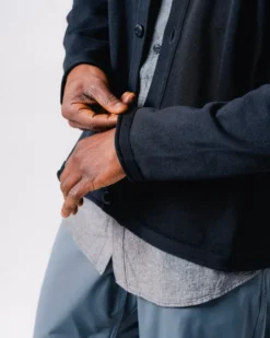 Water-Repellent Knit Cardigan