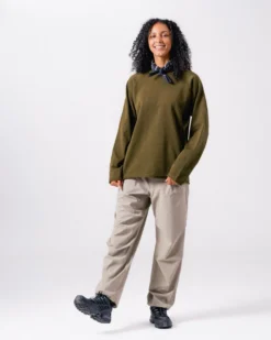 Water-Repellent Knit Pullover