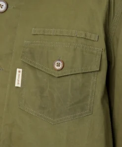 Waxed Cotton Coverall Jacket
