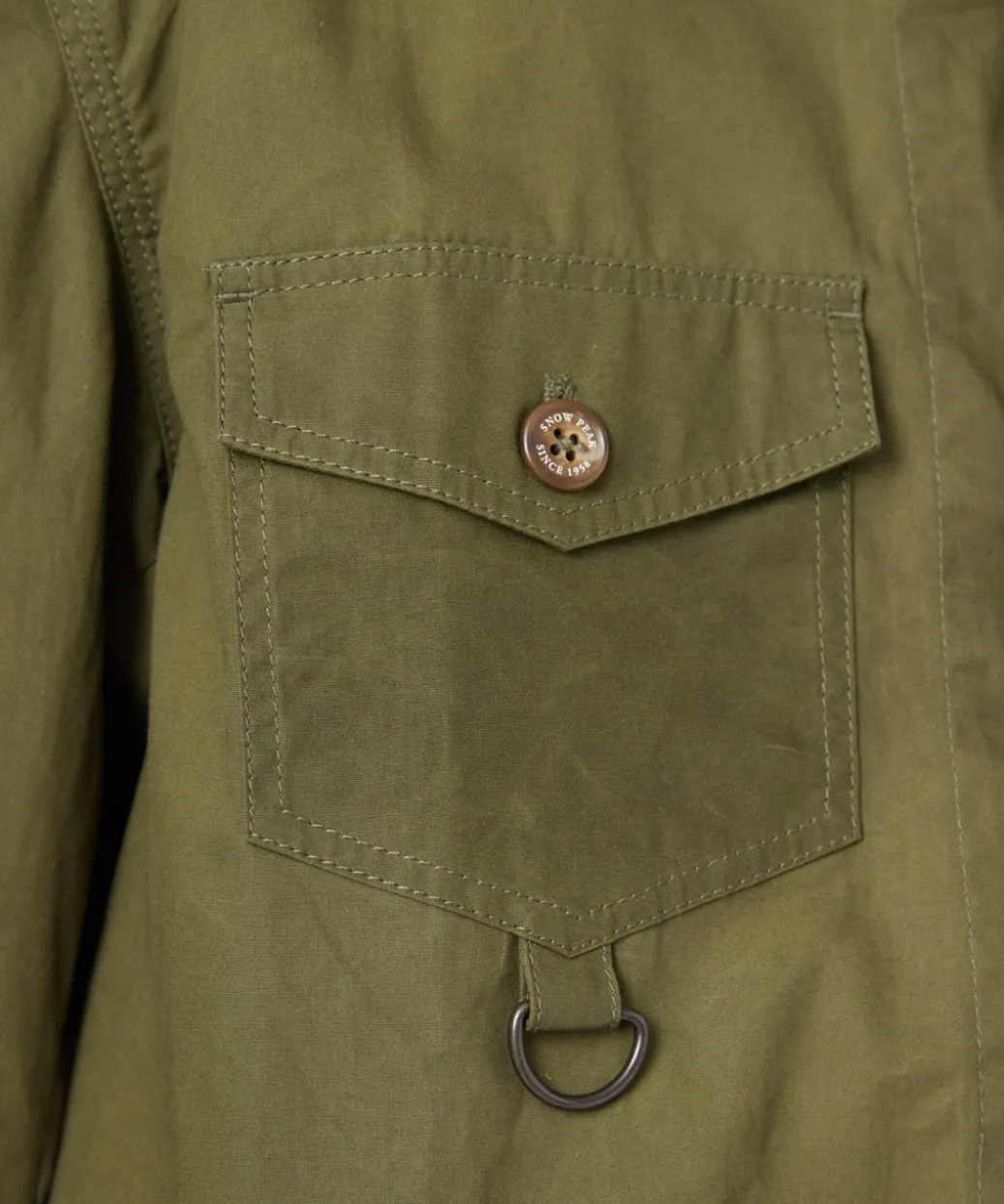 Waxed Cotton Coverall Jacket