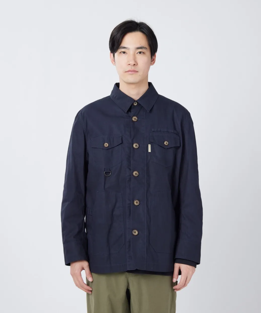 Waxed Cotton Coverall Jacket