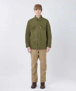 Waxed Cotton Coverall Jacket